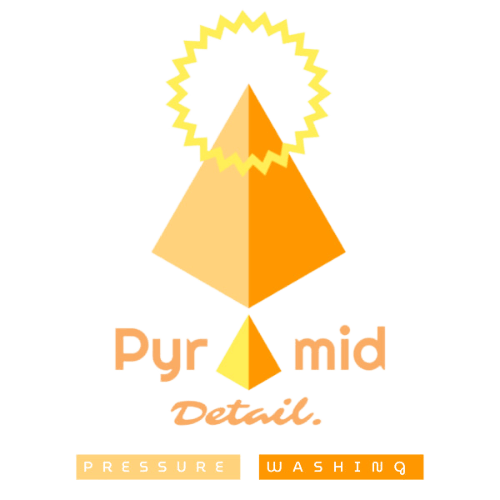 Pyramid Detail Pressure Washing Logo Transparent
